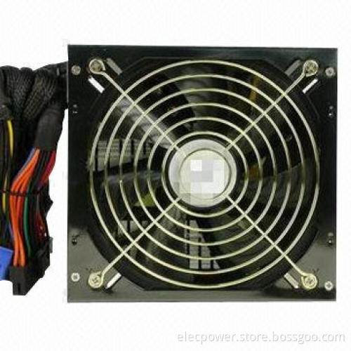 350W High-end ATX Power Supply with 14cm LED Fan, 50 to 60Hz Frequency, OEM/ODM Orders Welcomed